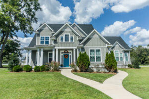 Well-maintained exterior of a home with landscaping and clear pathway